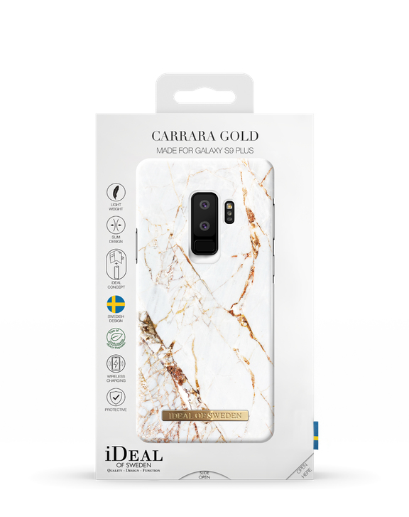 iDeal of Sweden Printed Case Galaxy S9 Plus Carrara Gold – image 3