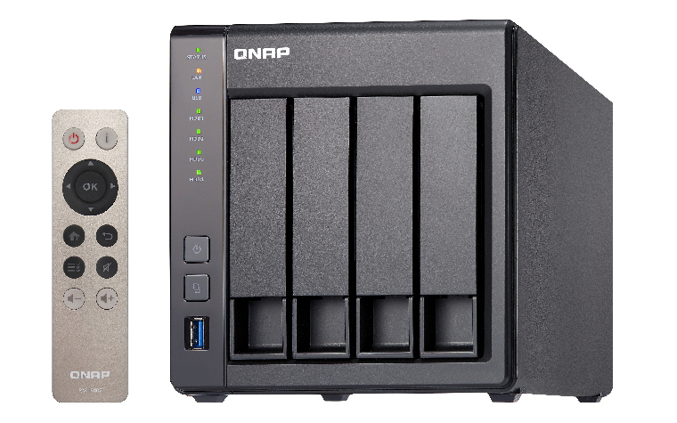 QNAP TS-451+ NAS Tower Intel® Celeron® J1900 2 GB DDR3L 0 TB QNAP QTS Black