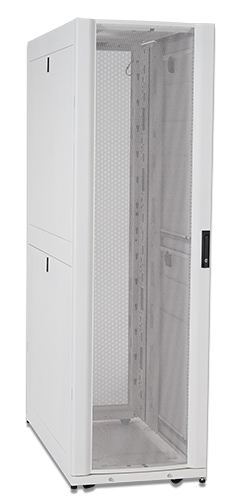 Resim APC AR3105W 45U Zemin Tipi Rack Kabinet - Beyaz