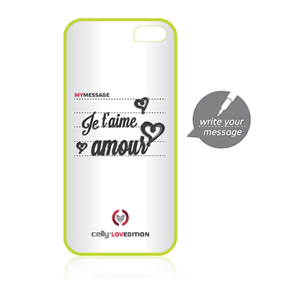 Celly CLOVE185GR mobile phone case Cover Green, White – image 3