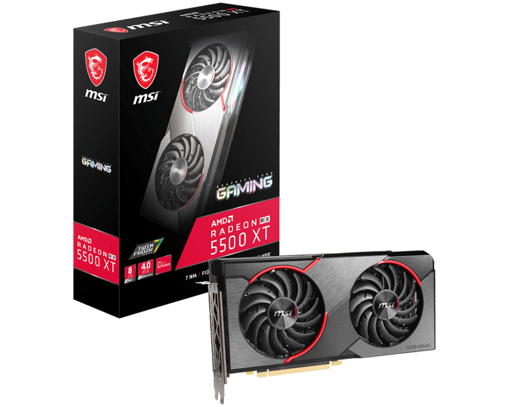 MSI Radeon RX 5500 XT GAMING 8G