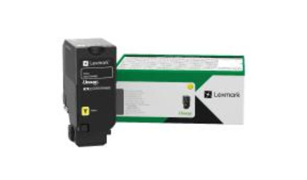 81C8XY0 Tóner Lexmark Programa de Devolución Rendimiento 162K páginas CX735 Color Amarillo 81C8XY0