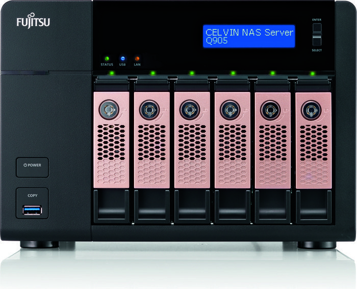 Fujitsu CELVIN NAS Q905 Tower Nätverksansluten (Ethernet) Svart