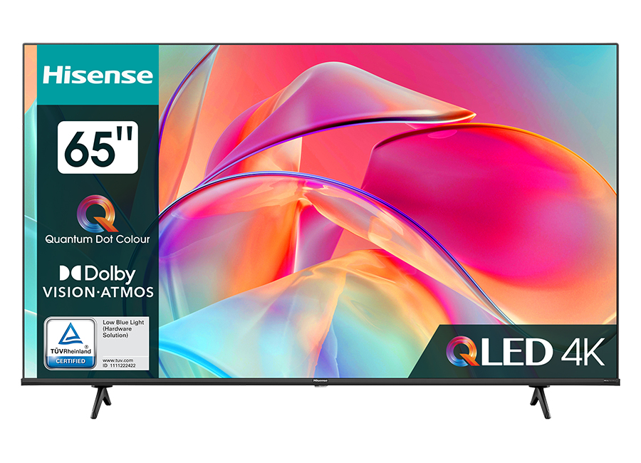 Hisense 65E77KQ 165.1 cm (65") 4K Ultra HD Smart TV Black 250 cd/m²