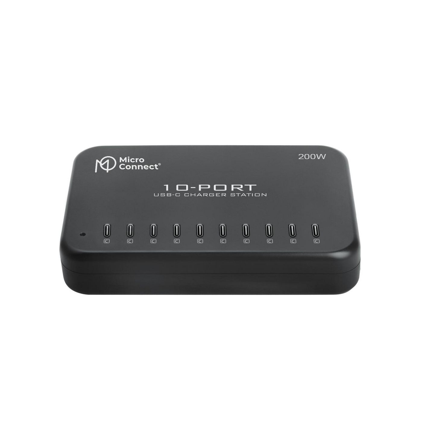Microconnect 200W 10-port USB-C Charger