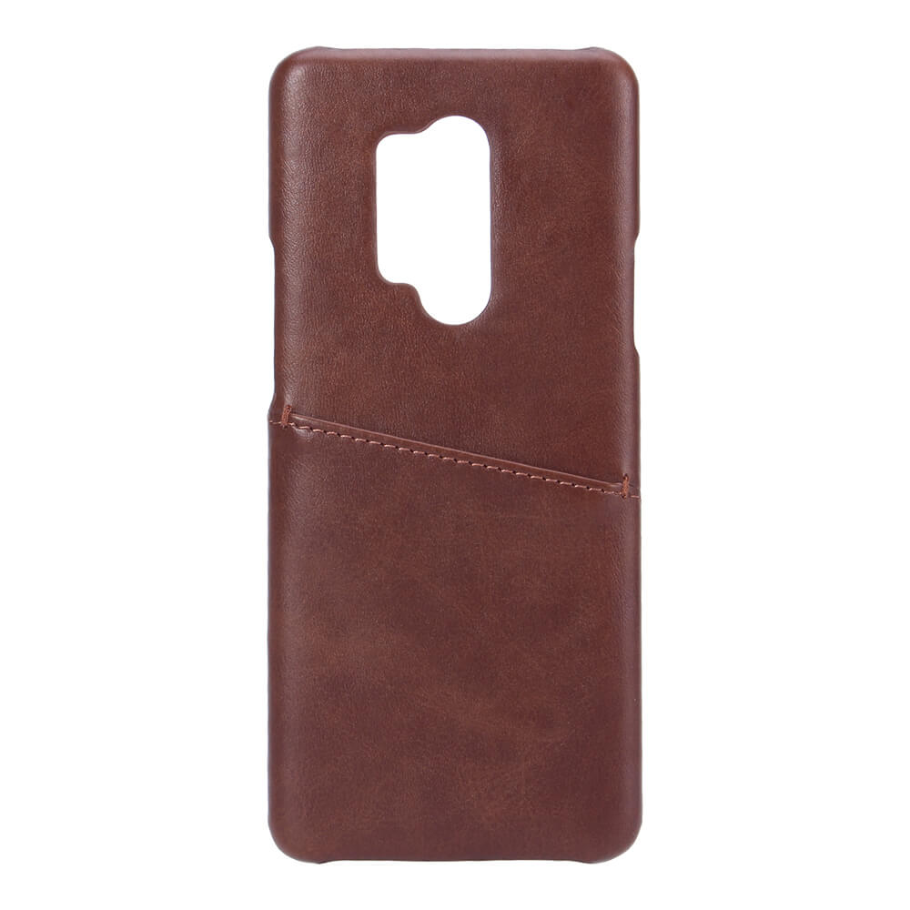 Onsala Mobilecover Brown Oneplus 8 Pro med Kortfack