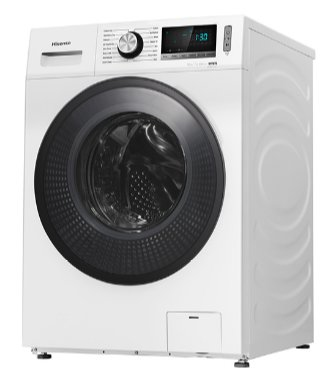 Hisense WDBL1014V washer dryer Freestanding Front-load Black, White – image 5