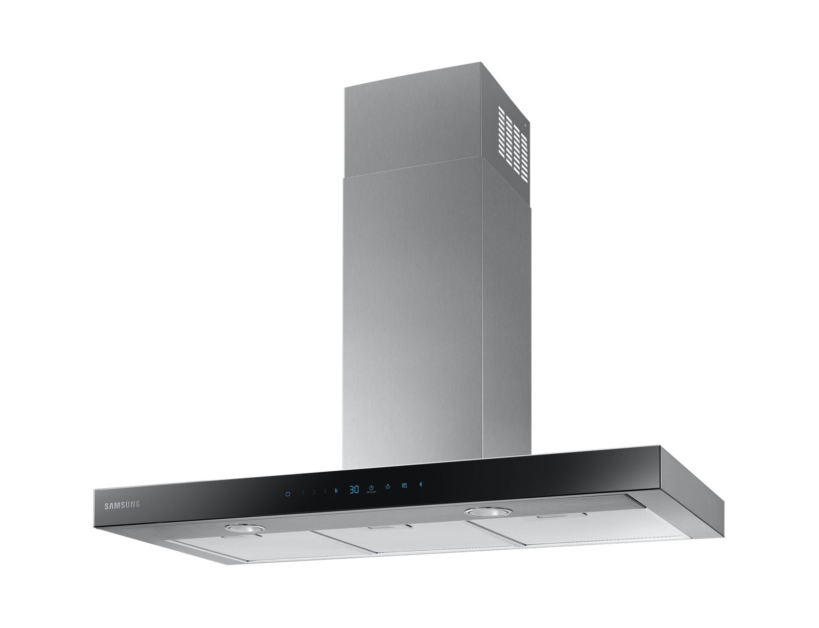 Samsung NK36N5703BS cooker hood Wall-mounted Black, Stainless steel 722 m³/h – image 2