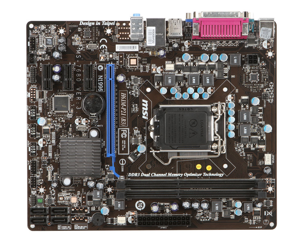 MSI H61M-P21 (B3) – image 2