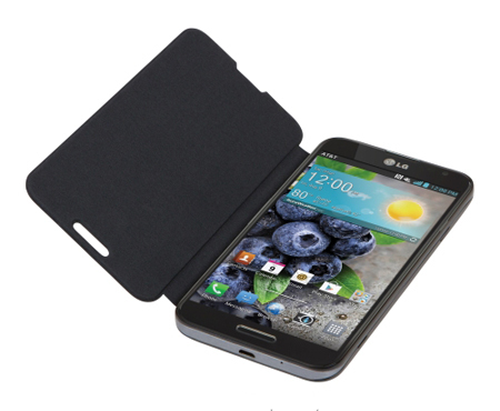 LG CCF-210 mobile phone case Folio Black – image 3