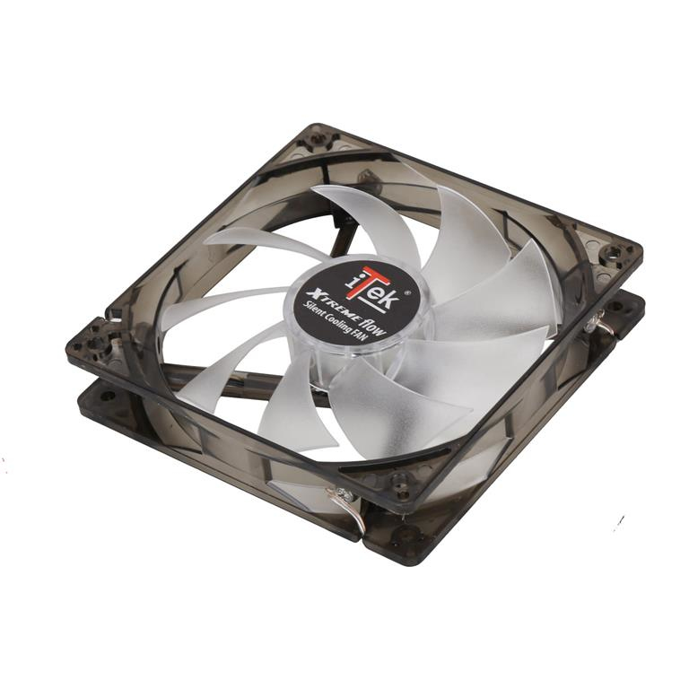 itek Xtreme Flow Computer case Fan 12 cm Black image 6