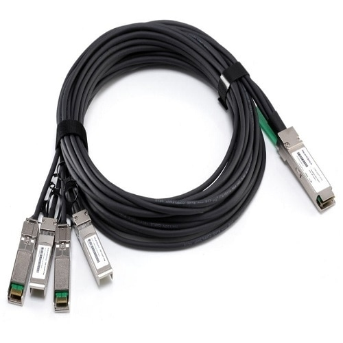DELL 470-AAVO InfiniBand/fibre optic cable 1 m QSFP+ SFP+ Black