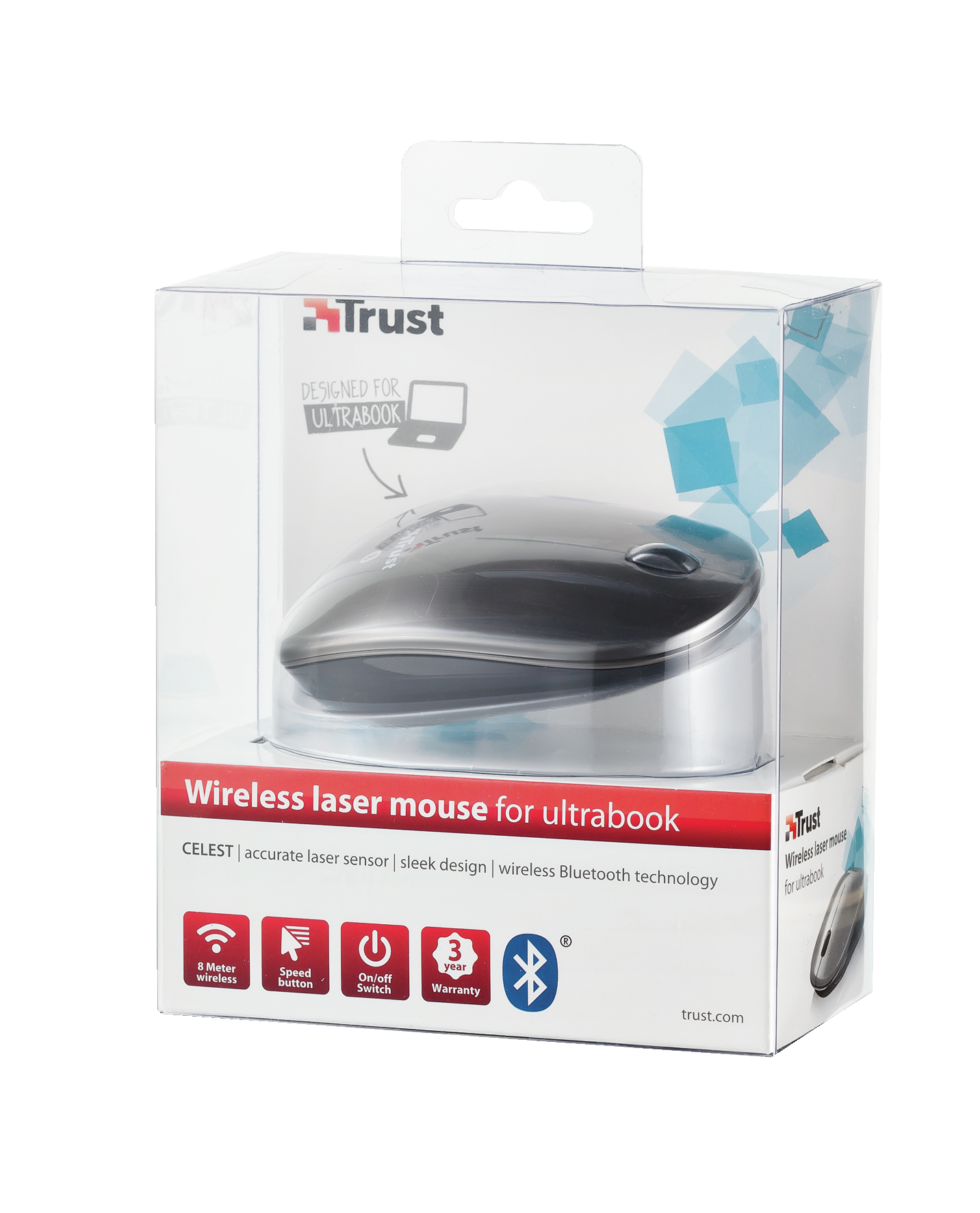 Trust Celest mouse Bluetooth Laser 1600 DPI – image 4