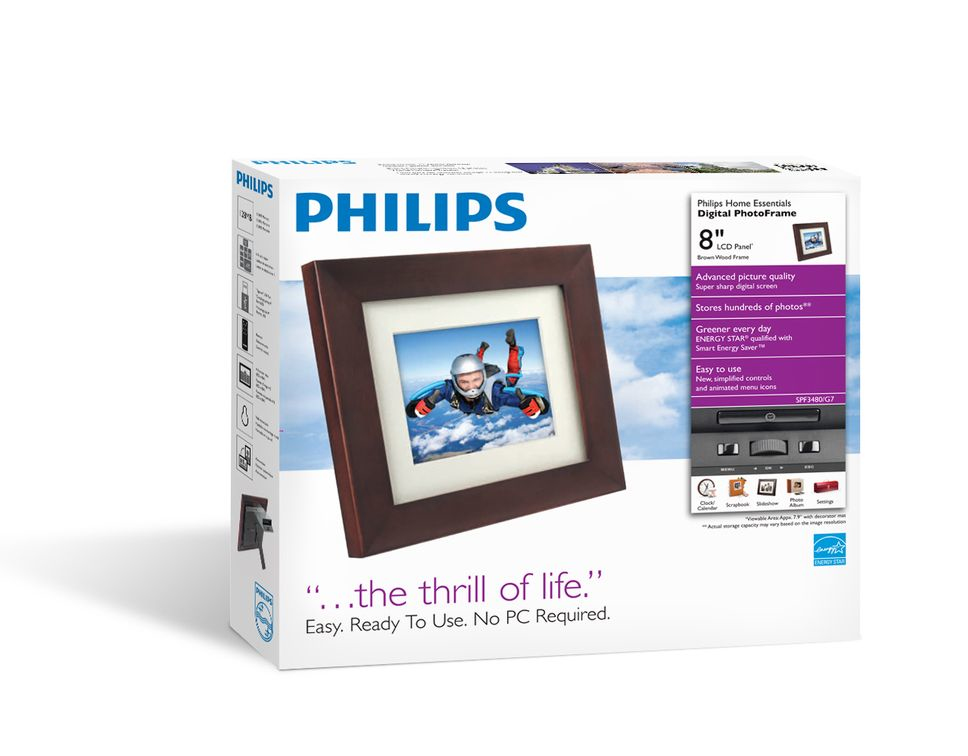 Philips Home Essentials Digital PhotoFrame SPF3480/G7 – image 2