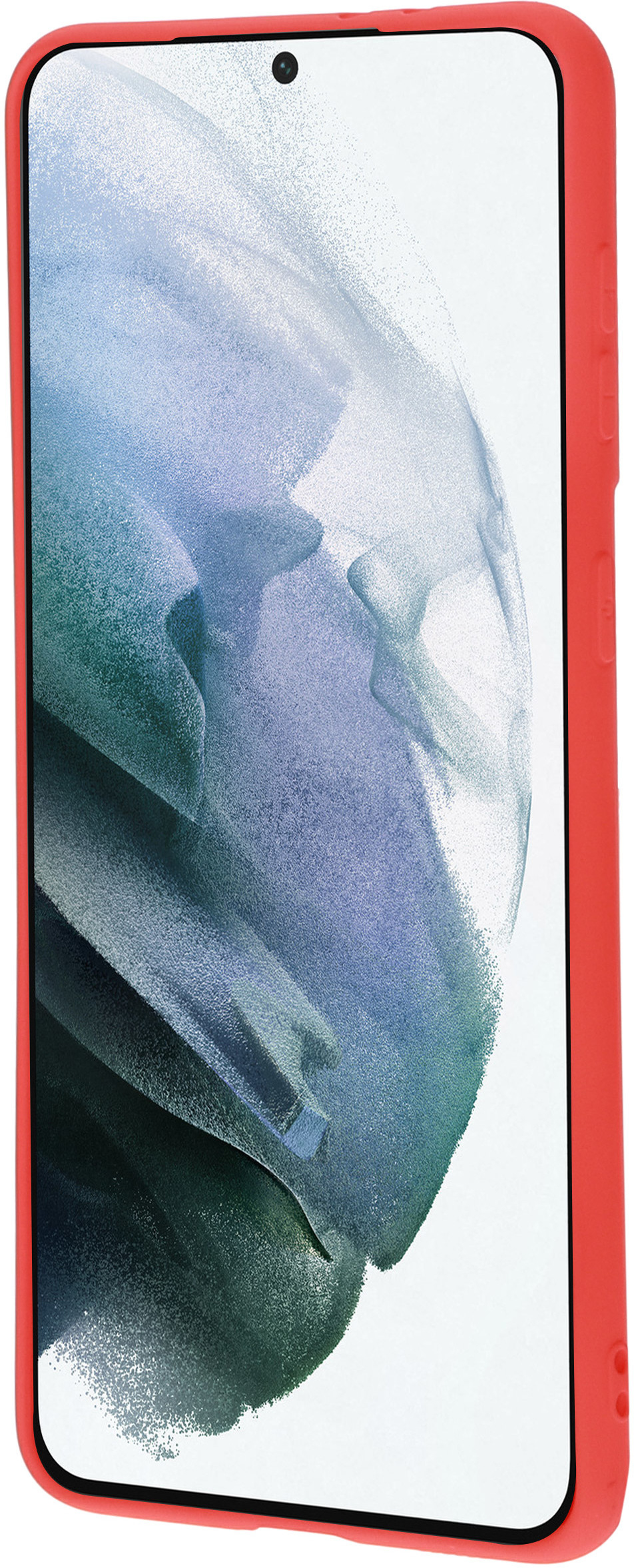 Mobiparts Silicone Cover Samsung Galaxy S21 Plus Scarlet Red – image 4