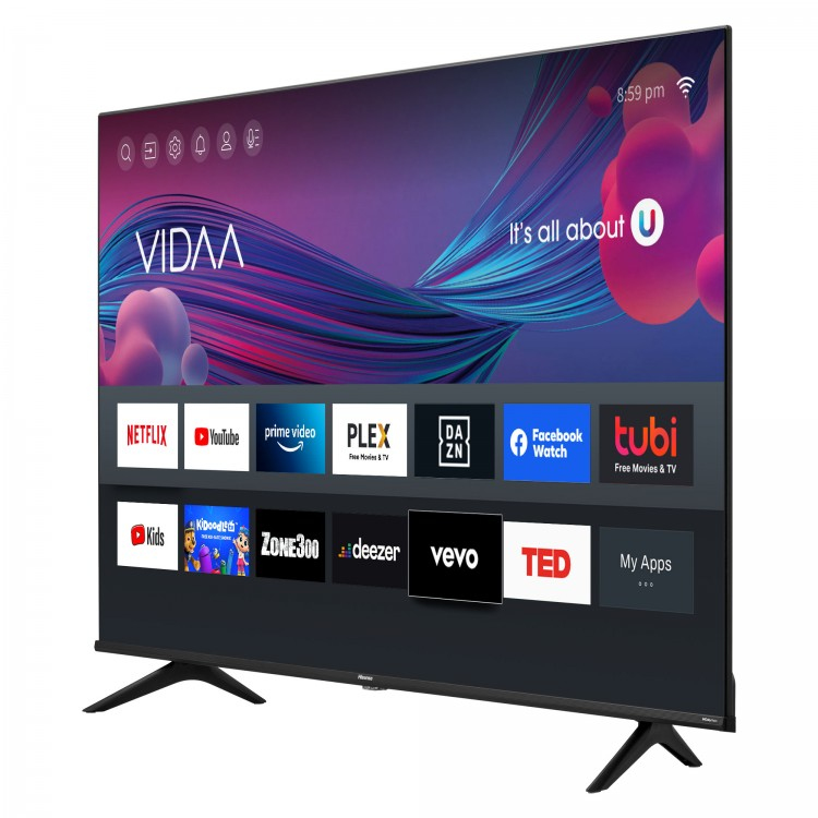 Hisense 50A6GV TV 127 cm (50") 4K Ultra HD Smart TV Wi-Fi Black, Grey 300 cd/m² – image 2