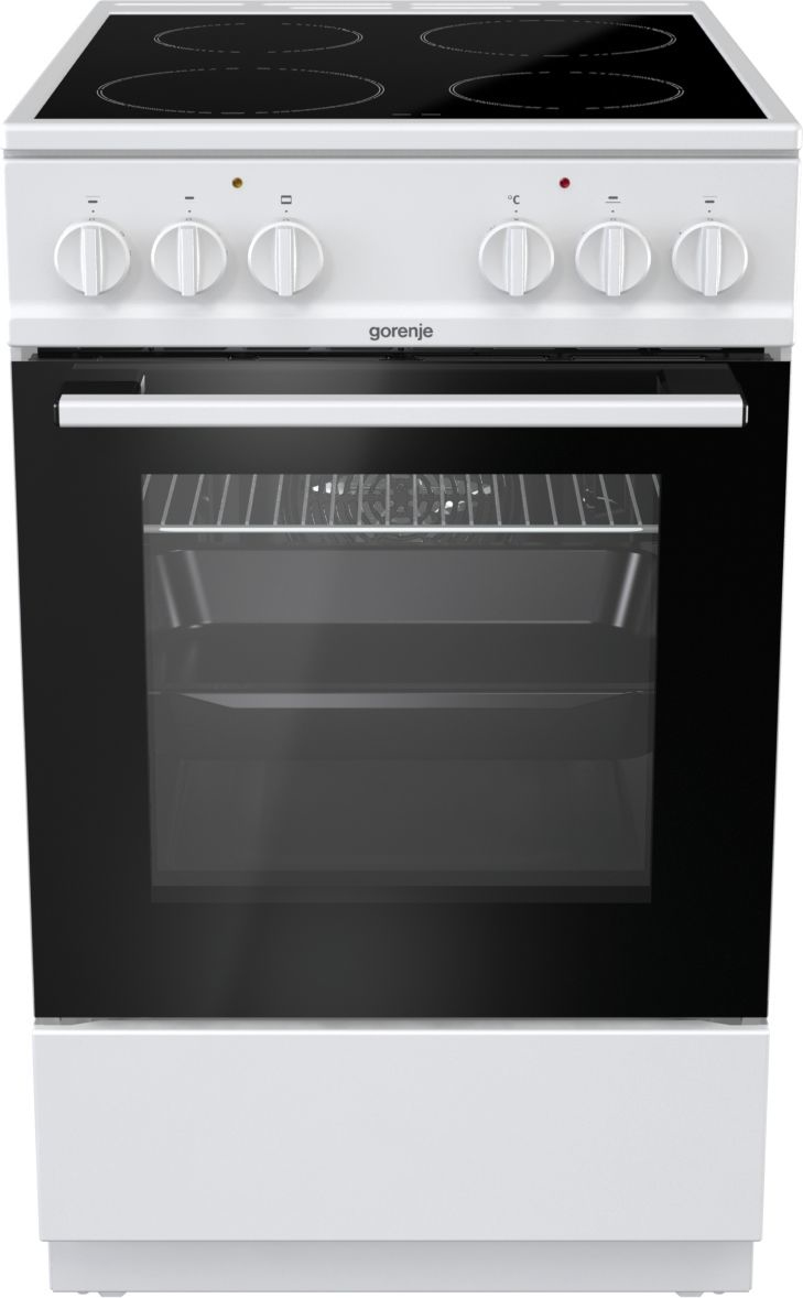 Gorenje EC5111WG Freestanding cooker Electric Ceramic hob Black, White – image 2