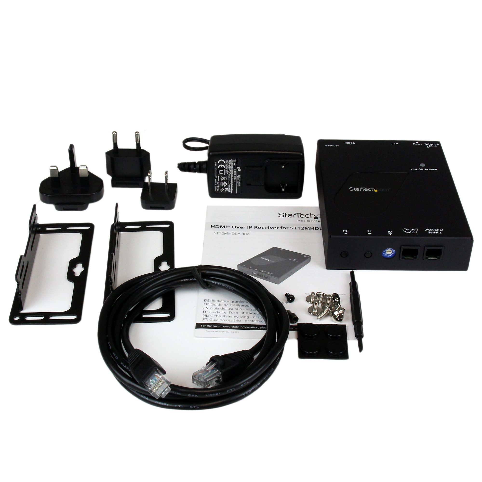 StarTech.com HDMI Video Over IP Gigabit LAN Ethernet Receiver for ST12MHDLAN - 1080p – image 5