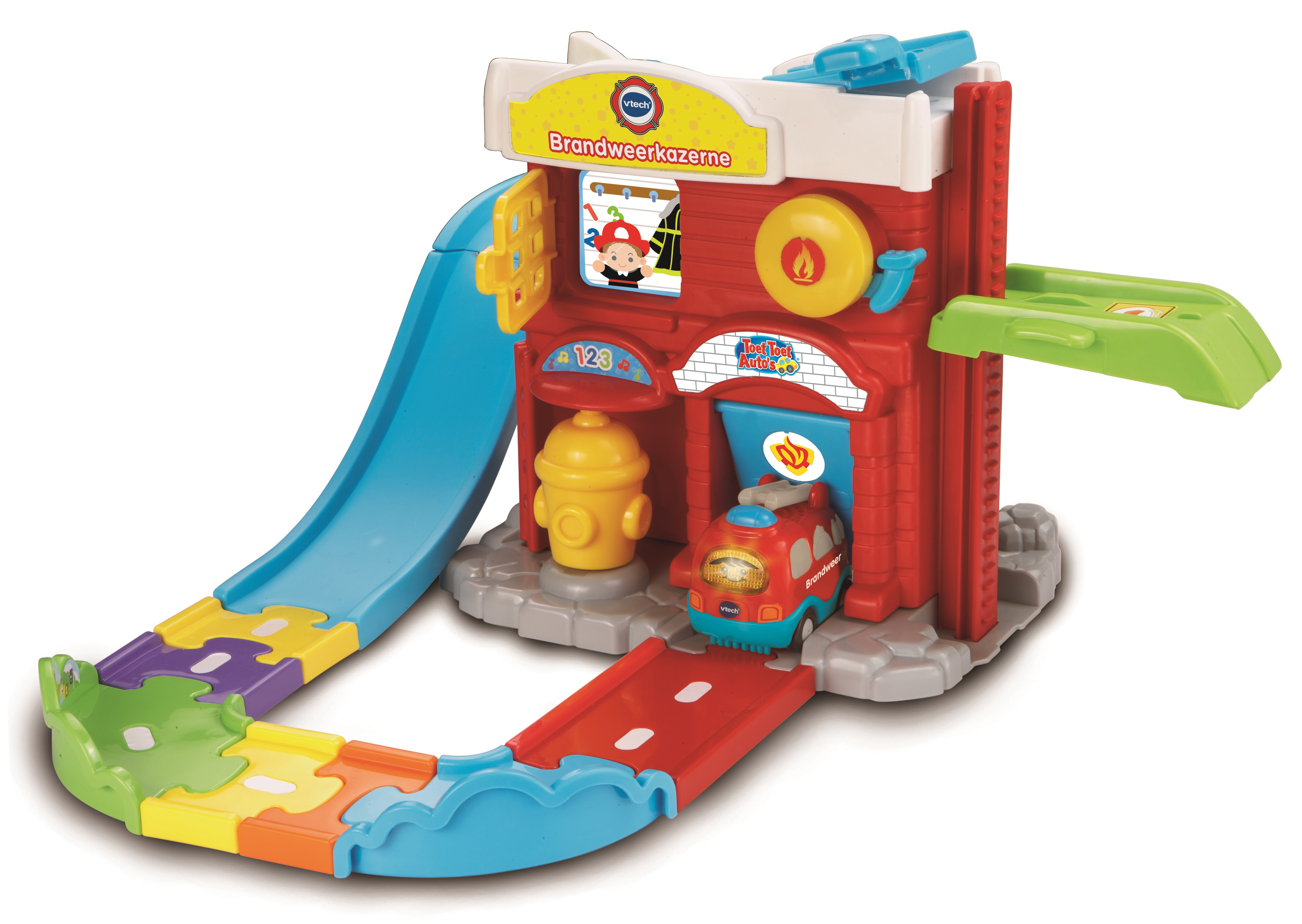 Isoleren onhandig Huiswerk maken Specs VTech Toet Toet Auto's Brandweerkazerne Toy Playsets (80-152812)