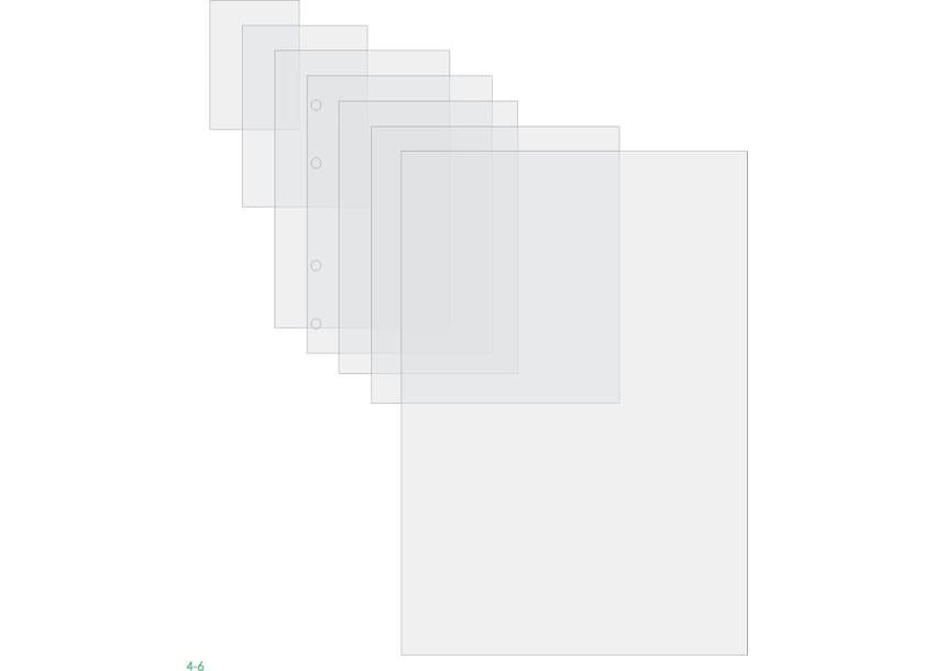 صورة أكياس تغليف GBC 3740433، 100 قطعة، 64 × 108 ملم، 125 ميكرومتر