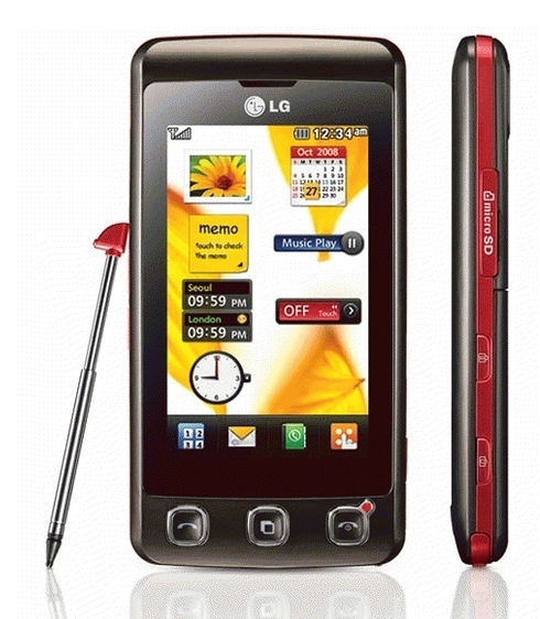 LG KP500 mobile phone – image 2