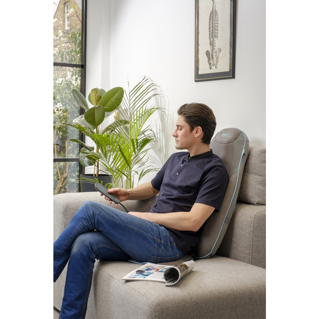 HoMedics SGM-1300H-EU massager Back, Belt, Shoulders Grey – image 8