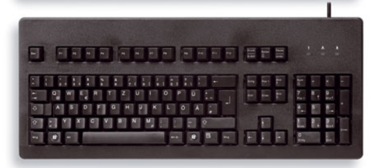 CHERRY G80-3000 keyboard Universal USB Black