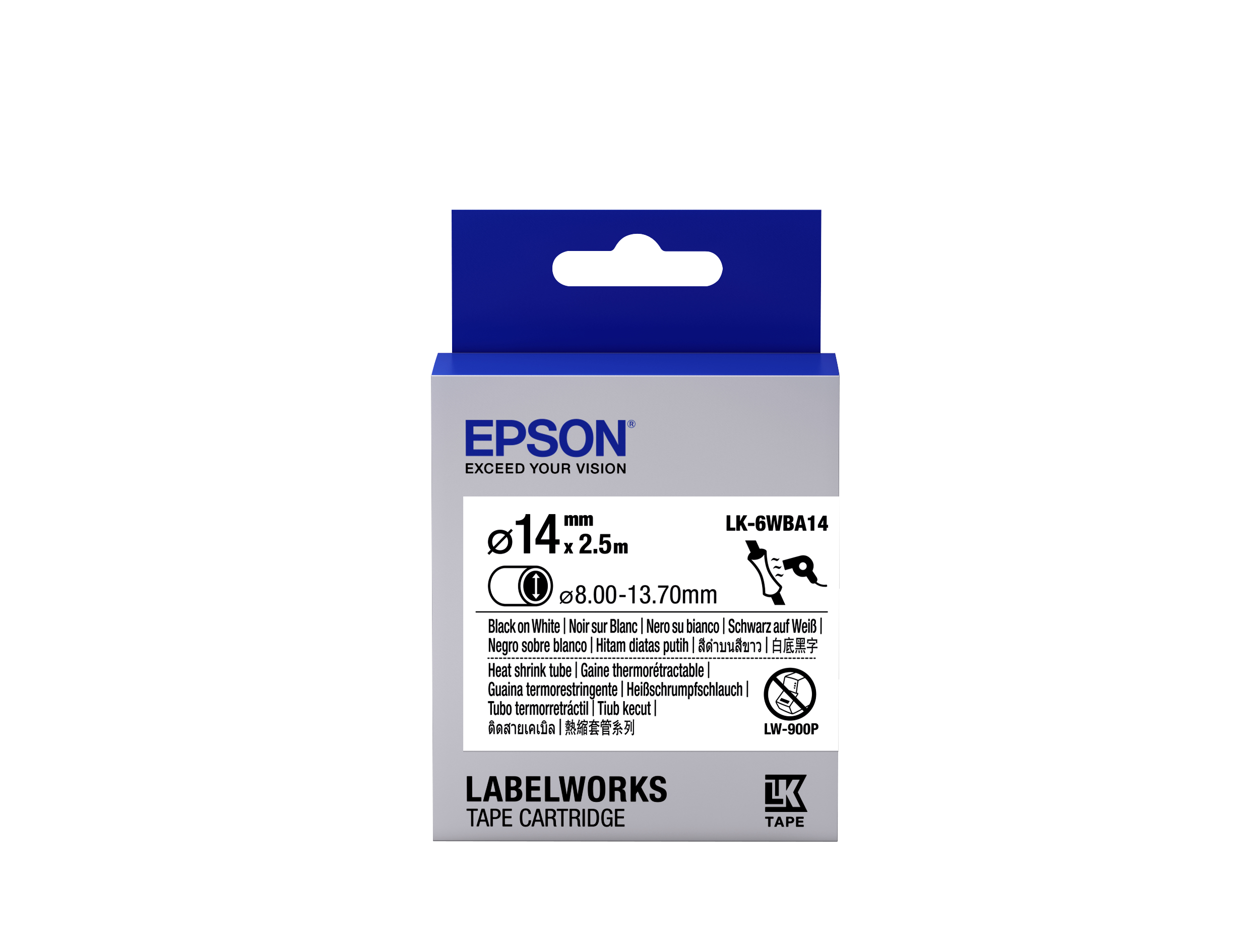 EPSON Ruban LK-6WBA14