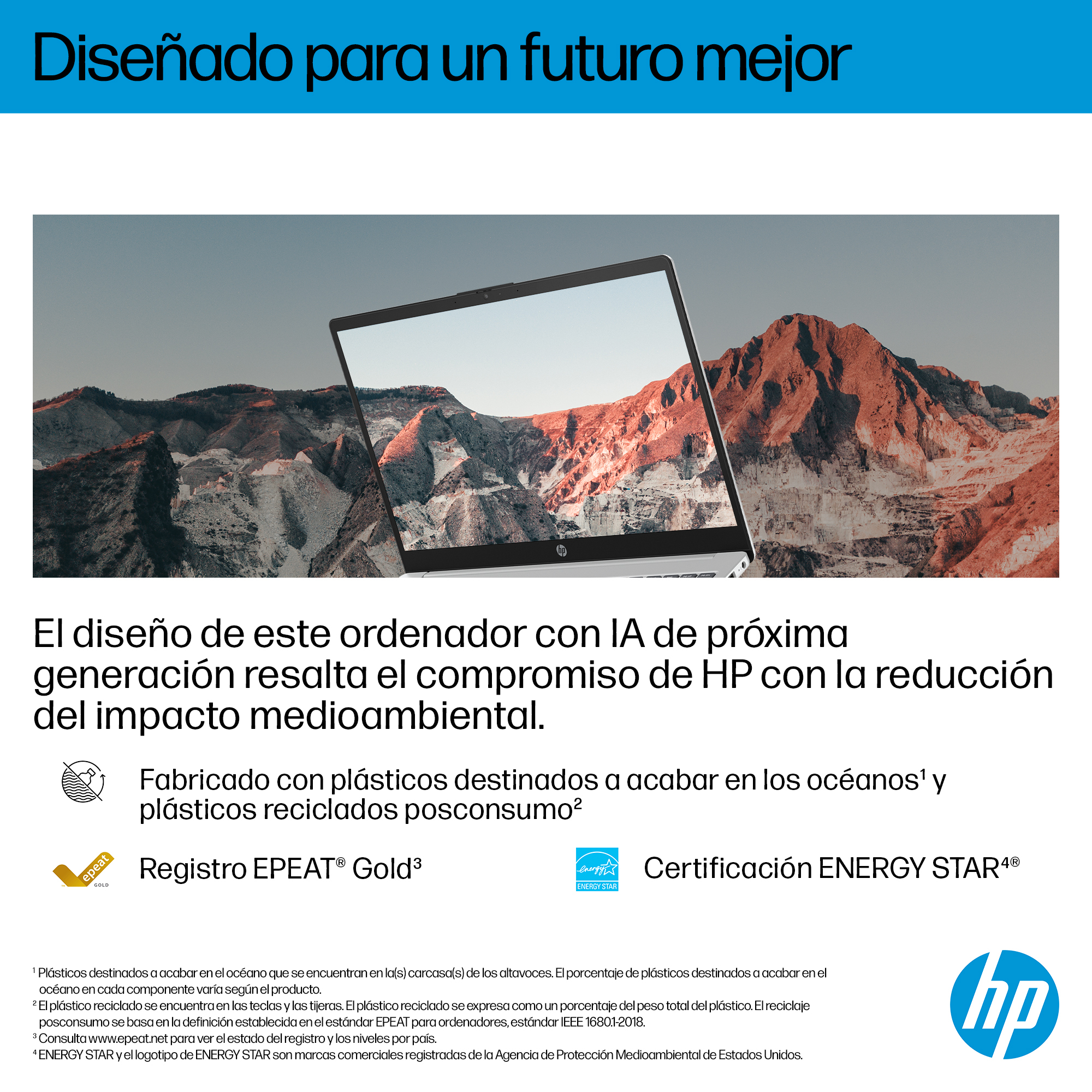 Portátil - HP OmniBook 3 NGAI 15-fn0001ns, 15,6" Full HD, AMD Ryzen™ AI 7 350, 32 GB RAM, 1 TB SSD, Radeon™ 860M, Windows 11 Home, Plata - imagen 8
