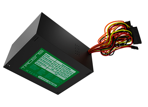 Tacens Anima APSII500 power supply unit 500 W 20+4 pin ATX SFX Black image 2