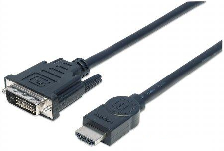 15 FT HDMI M/-DVI-D/M, DUAL LINK