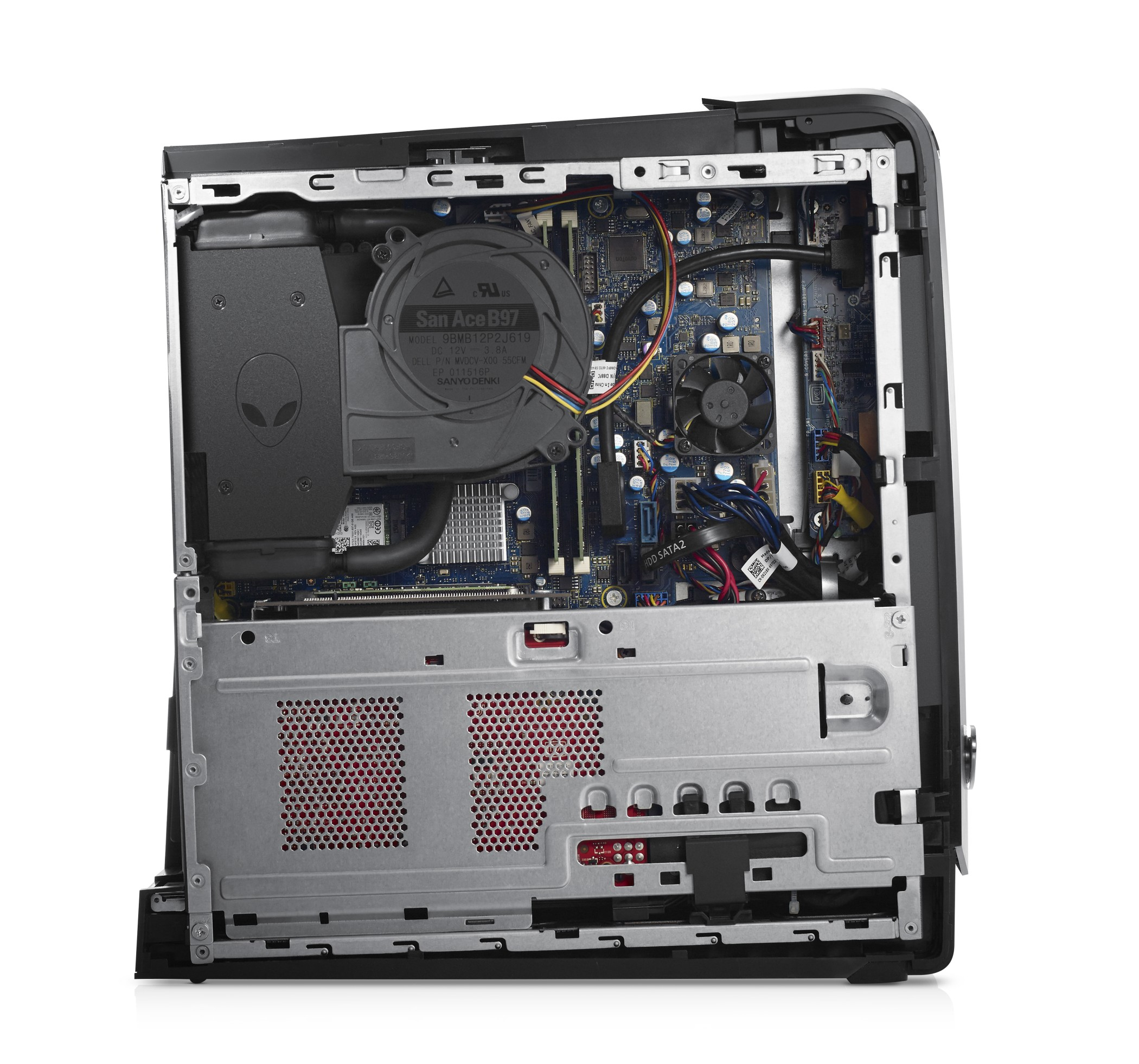 Alienware X51 R3 Intel® Core™ i5 i5-6400 8 GB DDR4-SDRAM 2.25 TB HDD+SSD AMD Radeon R9 370 Windows 10 Home Desktop PC Black image 4