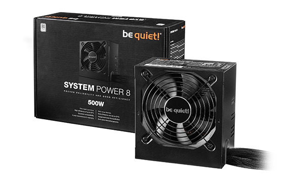 be quiet! System Power 8 power supply unit 500 W 20+4 pin ATX ATX Black image 3