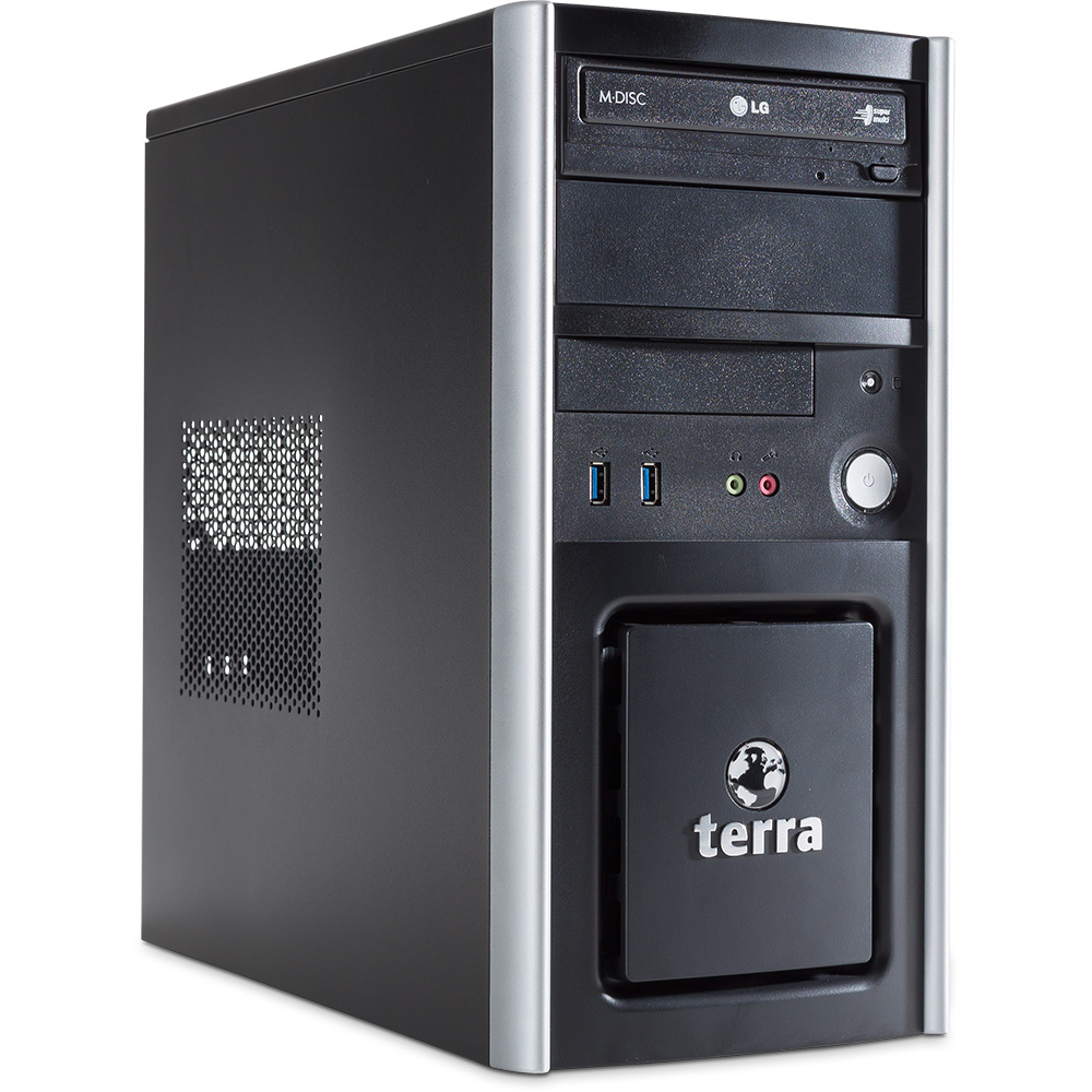 TERRA 5000 AMD PRO A10 PRO A10-9700 8 GB DDR4-SDRAM 240 GB SSD Windows 10 Pro Mini Tower PC Black, Silver image 2