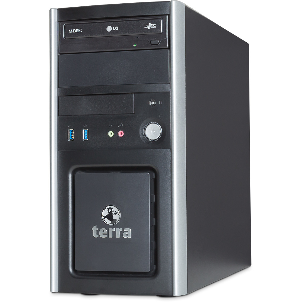 TERRA 5000 AMD PRO A10 PRO A10-9700 8 GB DDR4-SDRAM 240 GB SSD Windows 10 Pro Mini Tower PC Black, Silver image 3