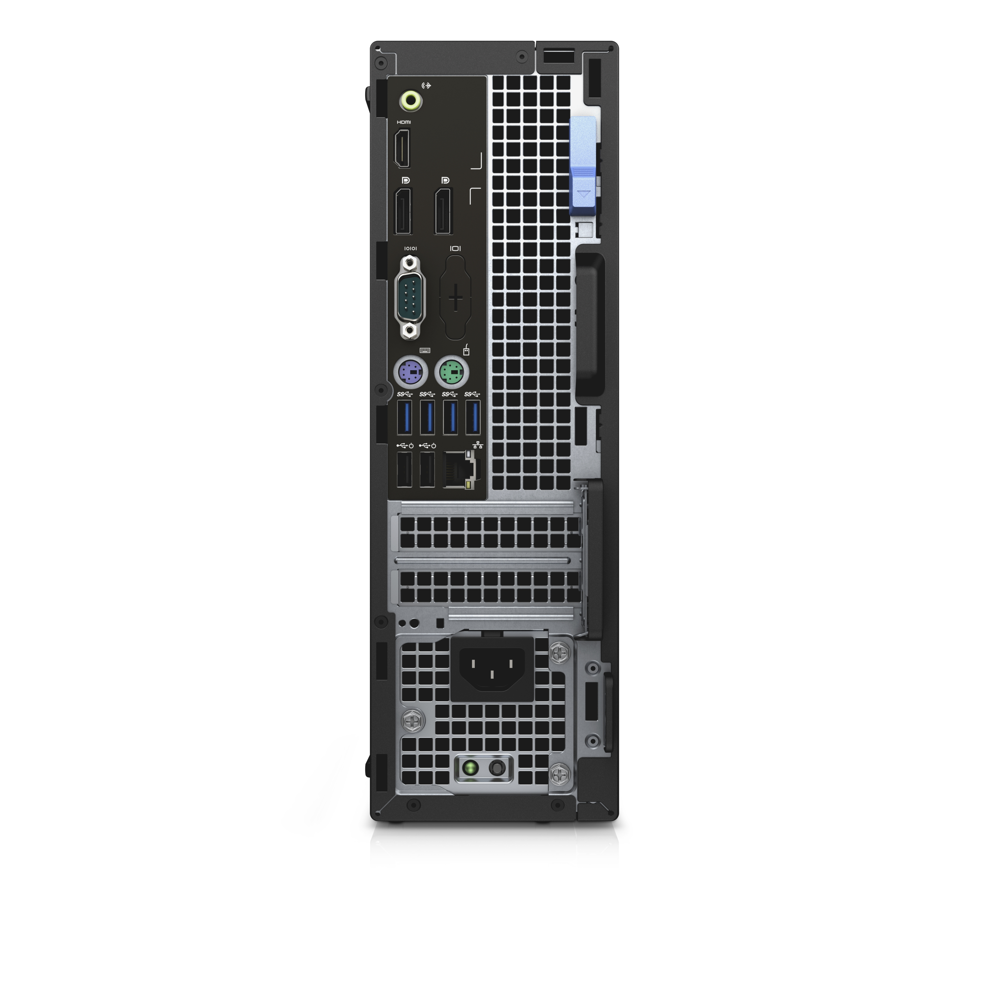 DELL Precision T3420 Intel® Core™ i7 i7-6700 8 GB DDR4-SDRAM 1 TB HDD Windows 7 Professional SFF Workstation Black image 2