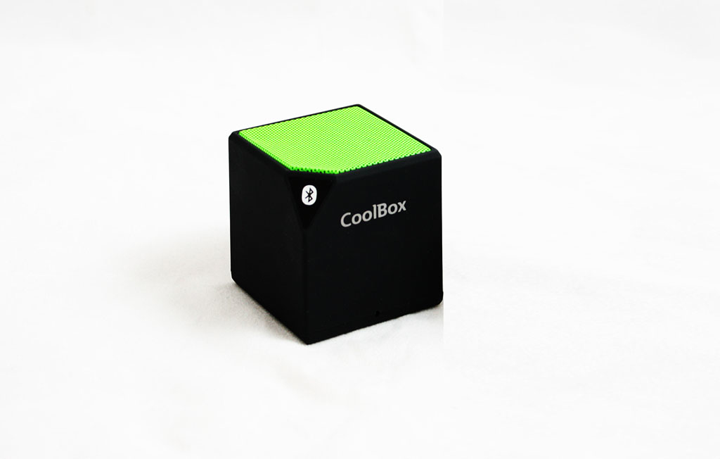 CoolBox Cube Mono portable speaker Green 2.5 W image 1