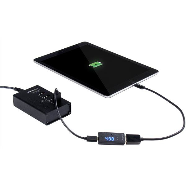 صورة StarTech.com USBAUBSCHM مختبر إمداد طاقة USB - أسود