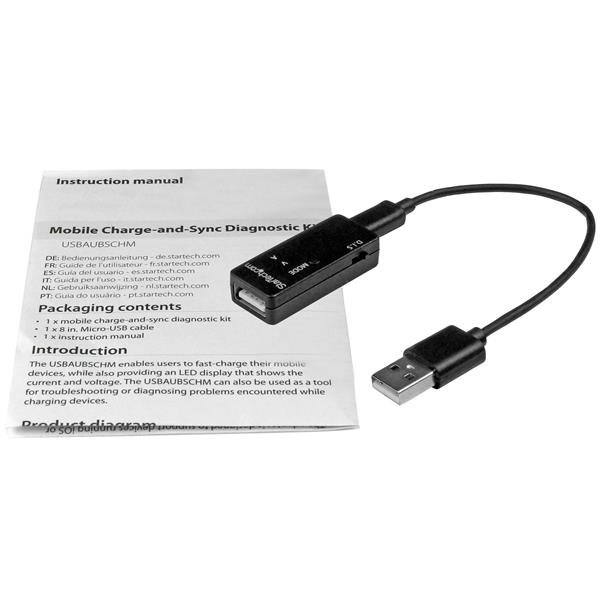 صورة StarTech.com USBAUBSCHM مختبر إمداد طاقة USB - أسود