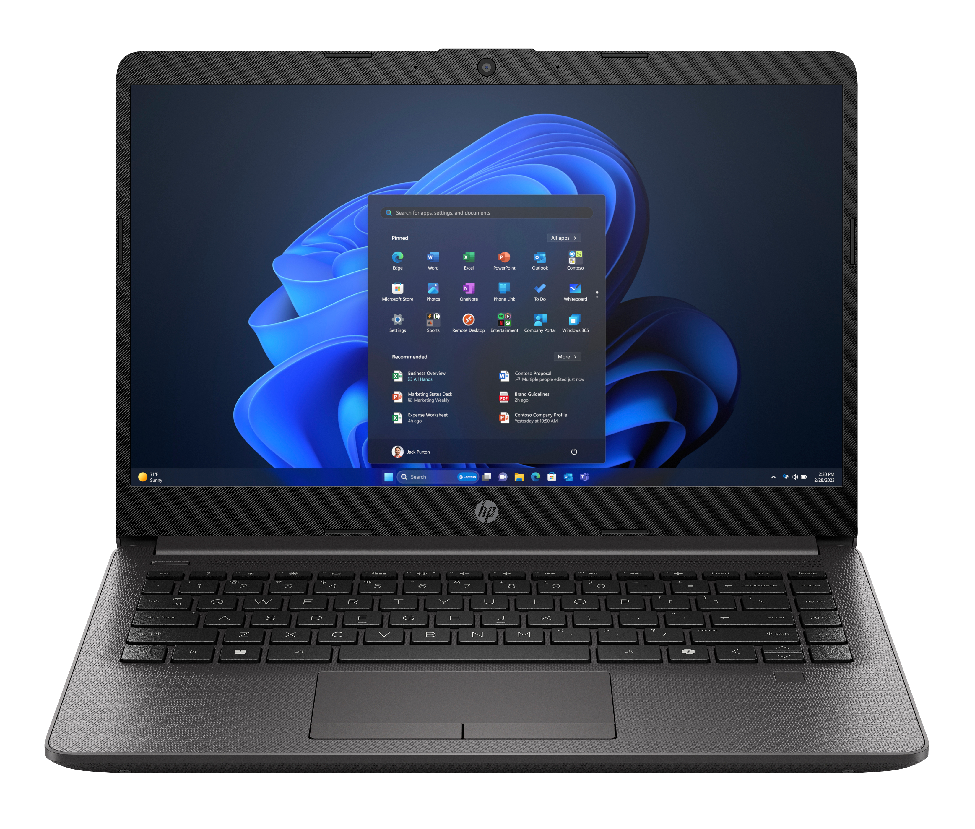 HP 240R G9 Intel Core i3-1315U 14p FHD AG LED UWVA 8Go DDR4 256Go SSD UMA W...