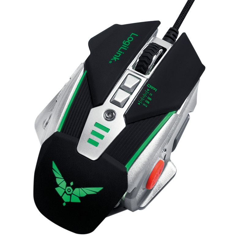 LogiLink ID0156 mouse Gaming Right-hand USB Type-A Optical 3200 DPI – image 1
