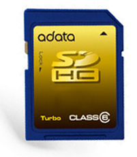 ADATA ADASDHC8GBCL6 memory card
