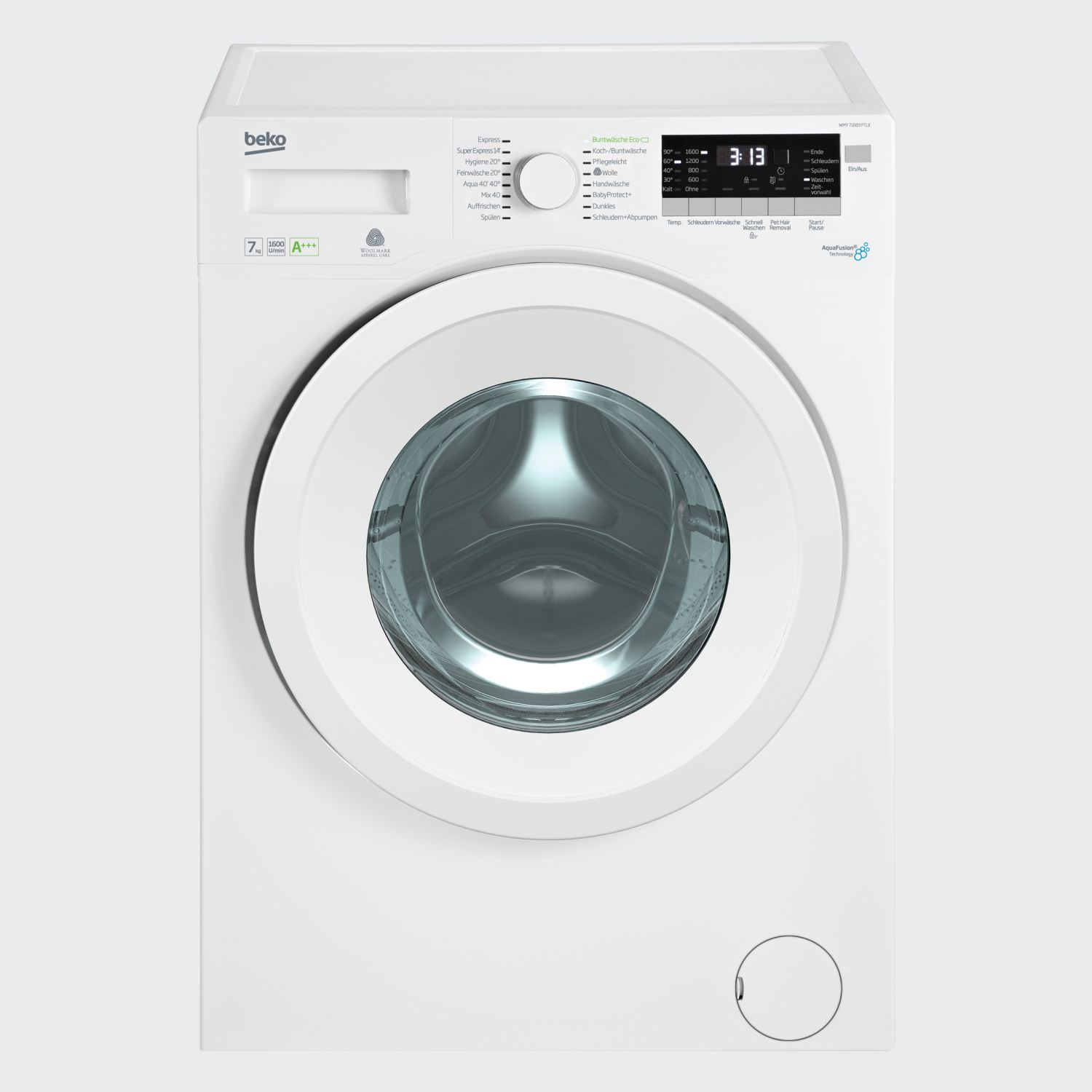 Beko WMY 71683 PTLE — vue 1 sur 2