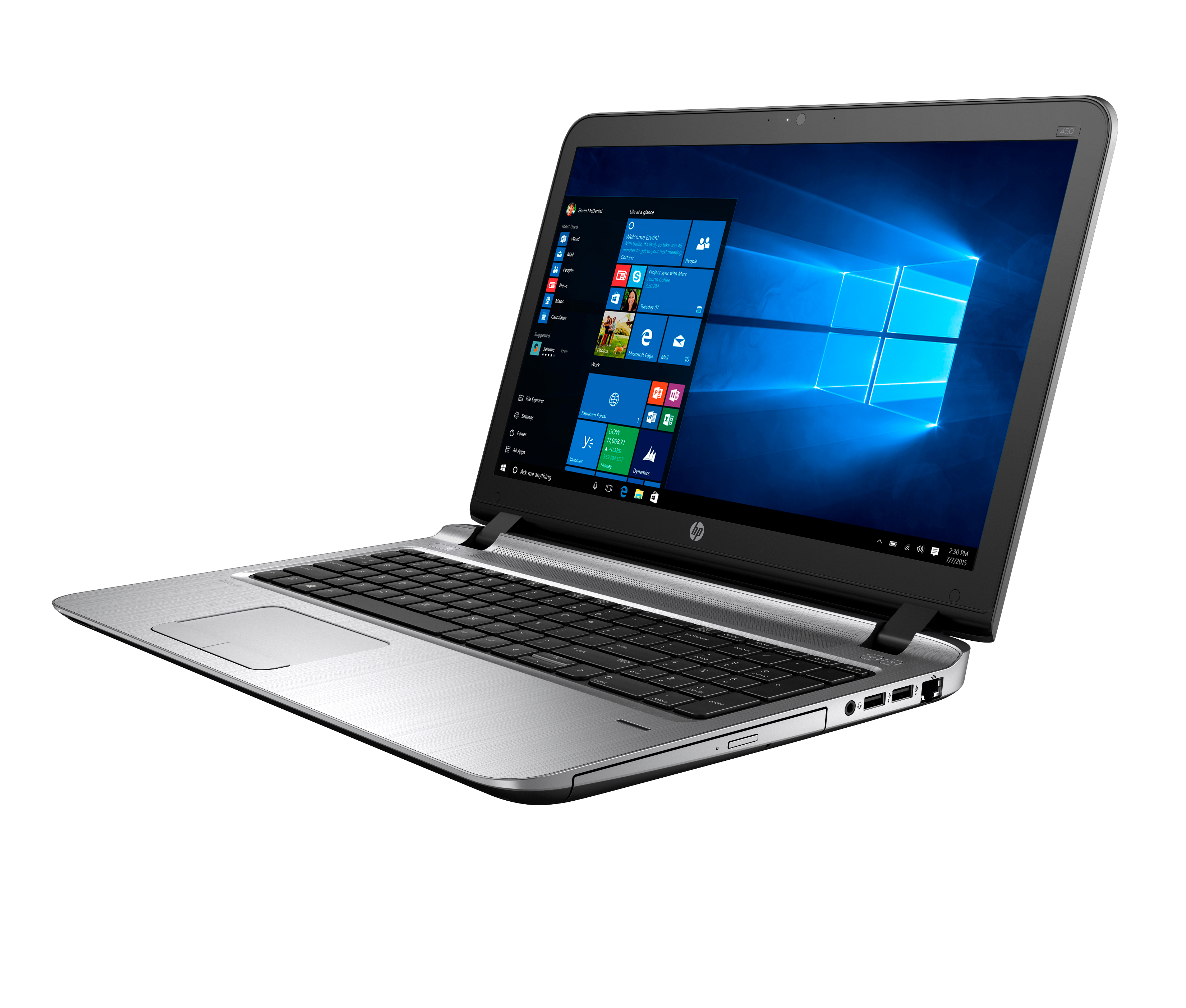 Specs HP ProBook 450 G3 Intel® Core™ i5 i5-6200U Laptop 39.6 cm