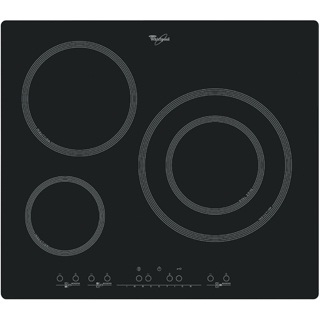 Whirlpool ACM720NE hob Black Built-in Zone induction hob 3 zone(s)