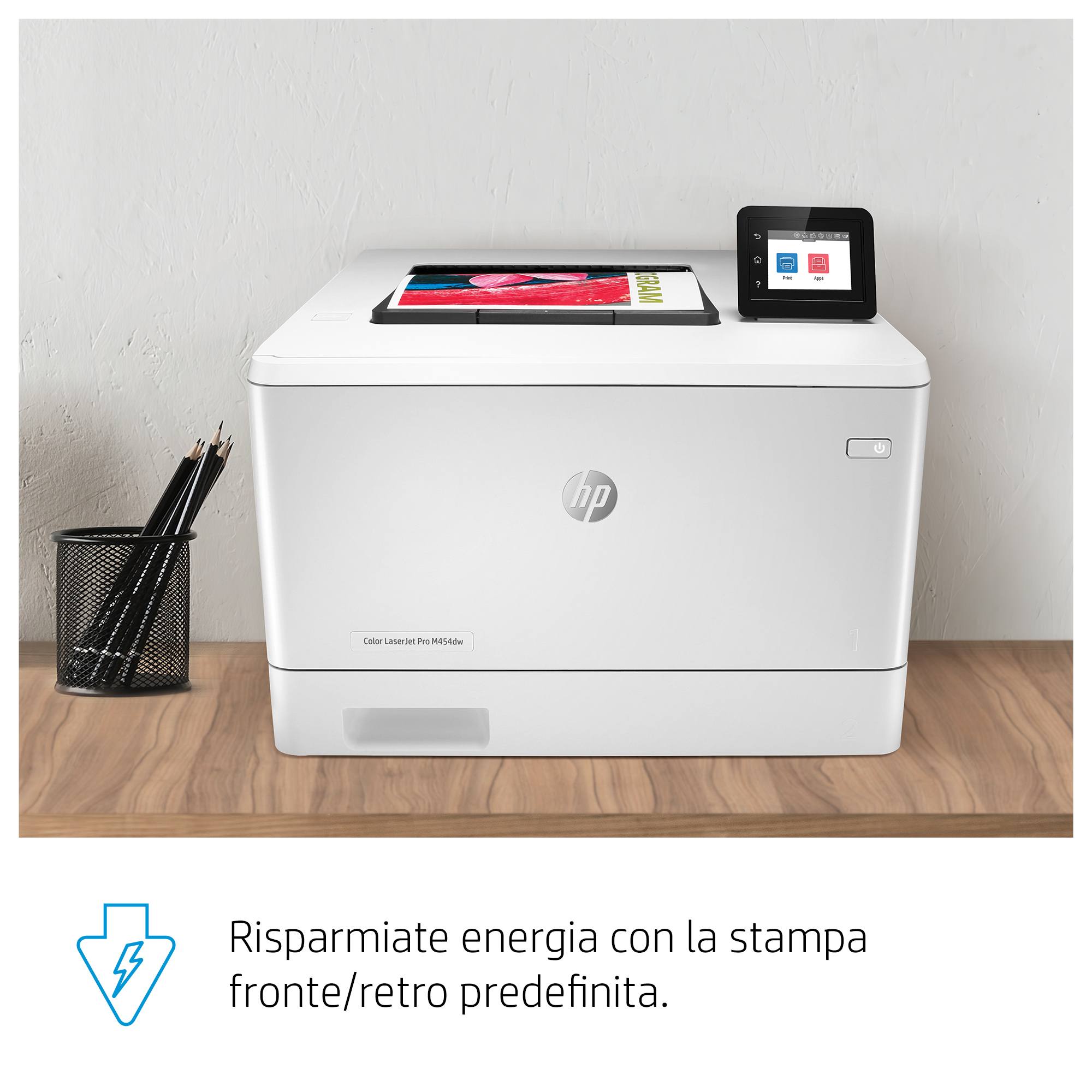 HP LaserJet Pro M454dw Wireless Color Printer, Duplex. Print technology: Laser, Maximum resolution: 600 x 600 DPI, Print s