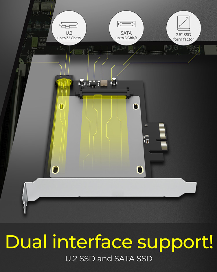 ICY BOX IB-PCI2017-U2 interface cards/adapter Internal U.2 – image 4
