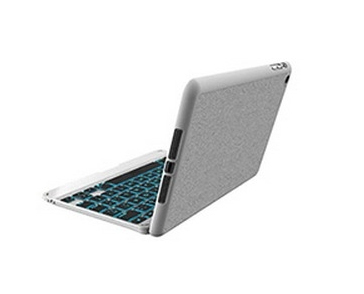 ZAGG GZKFHFWHLIT105 mobile device keyboard Bluetooth White