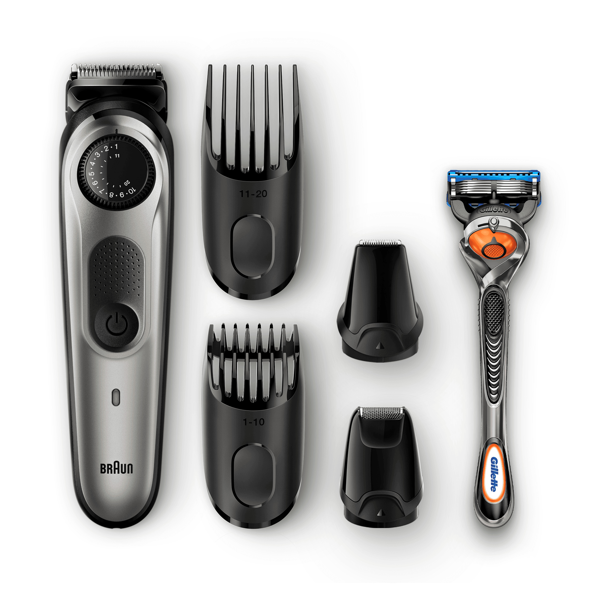 Braun BeardTrimmer BT7020, Beard Trimmer & Hair Clipper, Detail Trimmer & Mini Foil Shaver – image 2