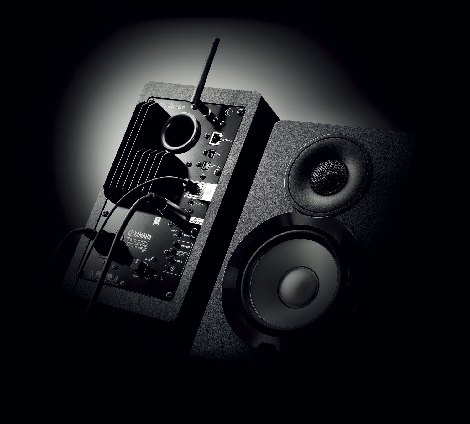 Yamaha NX-N500 2-way Black Wired image 3